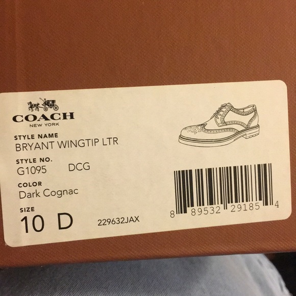 Coach Wing tips  & Allen Edmonds belt - Picture 7 of 8